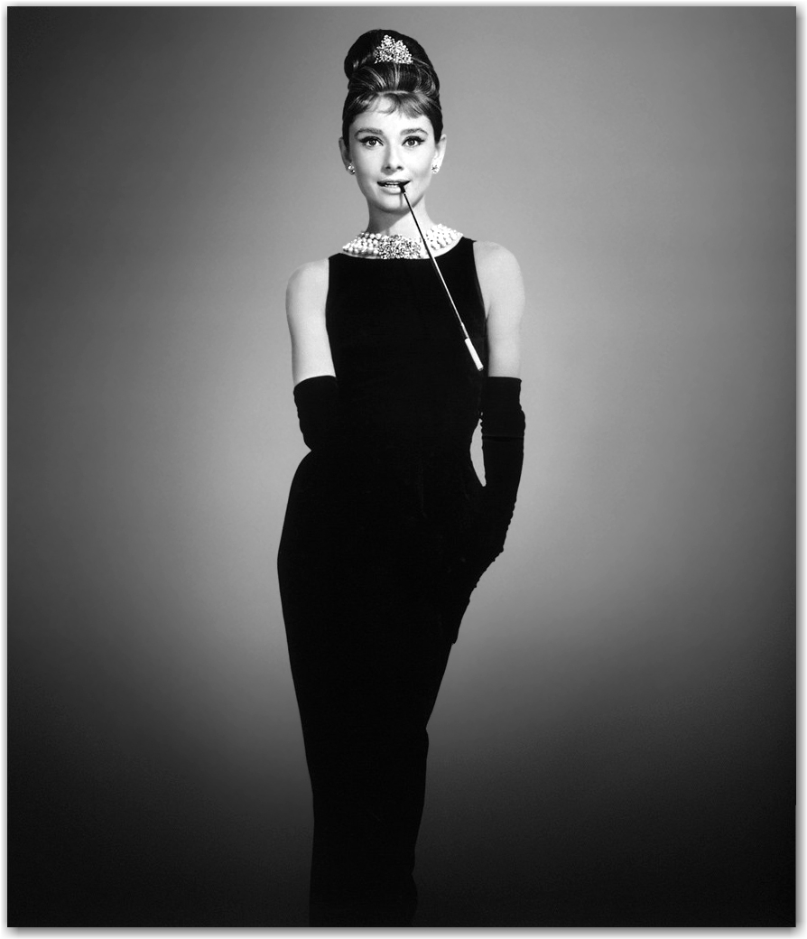 black dress